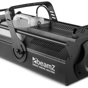 BeamZ -  S3500 MAQUINA DE HUMO DMX, Maquina de humo 3500W DMX Alta potencia de salida Control con display LCD Salida de humo regulable para hacer efectos sutiles Maximo tiempo de disparo continuo a toda potencia: 25 segundos