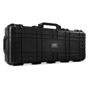 Power Dynamics -  GIGCASE38 - MALETA UNIVERSAL RÍGIDA CON TROLLEY, Fácil de llevar con ruedas de goma de alta densidad