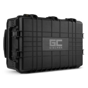 Power Dynamics - GIGCASE42 - MALETA UNIVERSAL RÍGIDA CON TROLLEY, Fácil de llevar con ruedas de goma de alta densidad Asas laterales retraibles Cierres potentes pero faciles de abrir Válvula de escape de presión – facilita la apertura Sistema resistente a golpes con protección de espuma