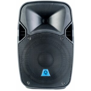 OQAN - QLS-8S - Recinto acústico activo multifunción. 200W de Potencia de Pico – 100W RMS. Clase AB. Altavoz de 8 pulgadas. Impedancia 8 Ohm. Reproductor de USB, SD, Bluetooth y Radio FM integrado. Control Remoto por IR.