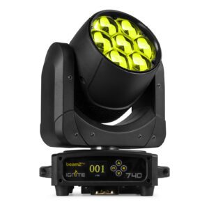 beamZ Pro -  IGNITE740 LED -  CABEZA MÓVIL WASH CON ZOOM. 7x 40W 4-en-1 LED RGBW Control Pixel individual Zoom motorizado lineal 17 o 45 canales DMX CTO Variable